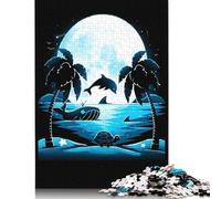 500 Piece Summer Animals Creative Square Jigsaw Puzzles for Adults & Wooden Puzzles Educational Toys 500pcs (52x38cm)