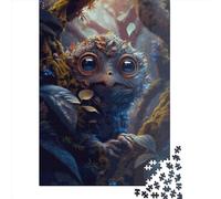 500 Piece Surreal Fantasy Square Puzzles for Adults, Wooden Puzzles Toy Wall Decor 500pcs (52x38cm)