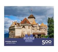 500 Piece Swiss Beauty Puzzles for Adults Wooden Puzzles Educational Game for Children As A 500pcs (52x38cm)