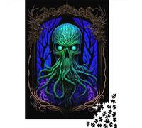 500 Piece The Monster Creative Square Jigsaw Puzzles for Adults And Wooden Puzzles Educational Game for Adult 500pcs (52x38cm)