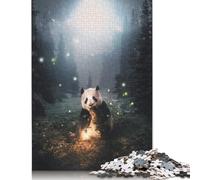 500 Piece The Panda in The Forest Jigsaw Puzzlesfor Adults Puzzle Jigsaws for Adults Unique Home Decor And Gifts 500pcs (52x38cm)