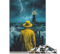 500 Piece The Power of The Sea Square Puzzles for Adults And Wooden Puzzles Family Activity 500pcs (52x38cm)