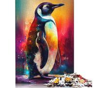 500 Piece The Sociable Penguins Jigsaw Puzzle for Adults And Teenager Sustainable Puzzle for Adults | Games 500pcs (52x38cm)