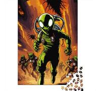 500 Piece The Ultimate Battle Square Jigsaw Puzzles for Adults & Wooden Puzzles Learning Educational Toys Family Games 500pcs (52x38cm)