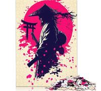 500 Piece The Wandering Onmyoji Jigsaw Puzzles for Adults Teenagers Puzzles Wooden Puzzles Family Activity Jigsaw Puzzles 500pcs (52x38cm)