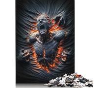 500 Piece Torture Soul Jigsaw Puzzlesfor Adults Teenagers Puzzle Adult Jigsaw Puzzle Home Educational Games DIY Toys 500pcs (52x38cm)
