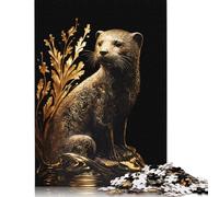 500 Piece Turtle Animal Glowing Jigsaw Puzzles for Adults Jigsaw Puzzles for Adults Educational Game Challenge Toy 500pcs (52x38cm)