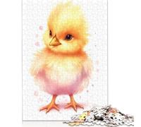500 Piece 'Watercolor Baby Chicken Jigsaw Puzzle for Adult Teenagers Puzzle Jigsaws for Adults Puzzles for Adults 500pcs (52x38cm)