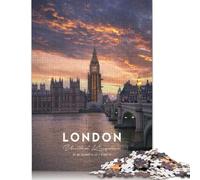 500 Piece WESTMINSTER Creative Square Jigsaw Puzzles for Adults & Wooden Puzzles Stress Relief Puzzle Games And Unique 500pcs (52x38cm)