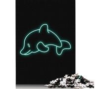 500 Piece Whale Animal Square Puzzles for Adults And Wooden Puzzles Family Activity 500pcs (52x38cm)