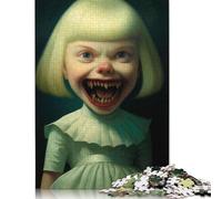 500 Piece What A Beautiful Smile Puzzles For Adults Wooden Puzzles Brain Teaser Puzzles For Children 500pcs (52x38cm)