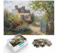 500 Piece Wooden Jigsaw Puzzle for Adults, Claude Monet Argenteuil | For adults: Jigsaw Puzzle: image-based sorting for steady puzzle progress alone or together.