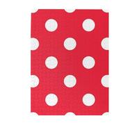 500-Piece Wooden Jigsaw Puzzle in Plastic Box, Cute Polka Dot Prints Eco-Friendly Educational Puzzle for Family Fun & Adult Relaxation, 38x52 CM