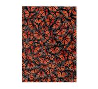 500-Piece Wooden Jigsaw Puzzle in Plastic Box, Monarch butterflies Prints Eco-Friendly Educational Puzzle for Family Fun & Adult Relaxation, 38x52 CM