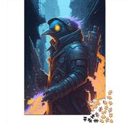 500 Piece Wooden Jigsaw Puzzles Arctic Anarchist Penguin2 Jigsaw Creative Rectangular Puzzle Gift for Family Game,Friends 500pcs (52x38cm)