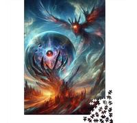 500 Piece Wooden Jigsaw Puzzles Evil Thing Jigsaw Puzzle Family Activity 500pcs (52x38cm)