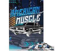 500 Piece Wooden Jigsaw Puzzles for Adults AMERICAN MUSCLES Jigsaw Puzzle for Children Family Games 500pcs (52x38cm)
