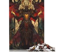 500 Piece Wooden Jigsaw Puzzles for Adults Demon Prince Jigsaw Puzzle for Children Family Games 500pcs (52x38cm)