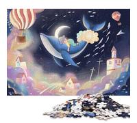 500 Piece Wooden Jigsaw Puzzles for Adults Happy Dream Child Fateh Lahlah Jigsaw Puzzle for Children Family Games 500pcs (52x38cm)