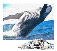 500 Piece Wooden Jigsaw Puzzles for Adults Whale Waters Stephen Bredenkamp Jigsaw Puzzle for Children Family Games 500pcs (52x38cm)