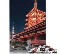 500 Piece Wooden Jigsaw Puzzles Modern Vs Traditional Jigsaw Puzzle Family Activity 500pcs (52x38cm)