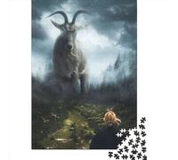 500 Piece Wooden Jigsaw Puzzles THE GUARDIAN Jigsaw Puzzle Family Activity 500pcs (52x38cm)