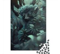 500 Piece Wooden Puzzle For Adults Space Monkey Square Puzzle for Kids Family Games 500pcs (52x38cm)