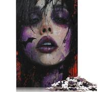 500 PieceGothic Fashion Jigsaw Puzzles for Adults And Wooden Puzzle for Puzzles Lovers 500pcs (52x38cm)