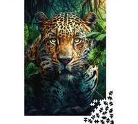 500 PieceJaguar Jigsaw Puzzles for Adults And Wooden Puzzle for Puzzles Lovers 500pcs (52x38cm)