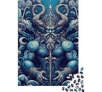 500 PieceOcean God Jigsaw Puzzles for Adults And Wooden Puzzle for Puzzles Lovers 500pcs (52x38cm)