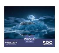 500 PiecePolar Bear Sleeping Jigsaw Puzzles for Adults And Wooden Puzzle for Puzzles Lovers 500pcs (52x38cm)