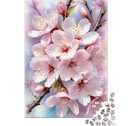 500 Pieces Animal Art Flowers Puzzle Jigsaw Adults Puzzles Difficulty Jigsaw Educational Game Toy 500pcs (52x38cm)