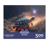 500 Pieces Animal Turtle Square Jigsaw Puzzles for Adults And Wooden Puzzles 500pcs (52x38cm)