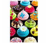 500 Pieces Assorted Cupcake Jigsaw Puzzle for Adults and Kids Big Size Gift Idea