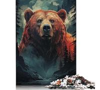 500 Pieces Bear Hues Jigsaw Puzzle Jigsaws for Adults for Adults& Teenagers Age 12 Years Up 500pcs (52x38cm)