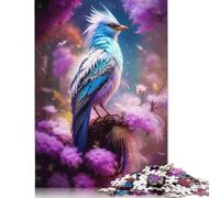 500 Pieces Beautiful Bird Jigsaw Puzzles Difficulty Jigsaw Puzzles Education Games Toys 500pcs (52x38cm)