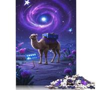 500 Pieces Camel Creative Square Jigsaw Puzzles for Adults And Wooden Puzzles Challenging Game 500pcs (52x38cm)
