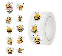 500 Pieces Cartoon Decorative Stickers Packaging Labels Cartoon Seal Seal for Seal Envelope Scrapbooking Notebook Packaging Teen Decorative