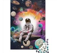 500 Pieces Chillin On My Day Off Creative Square Wooden Jigsaw Puzzles for Adults Educational Game Challenge Toy 500pcs (52x38cm)