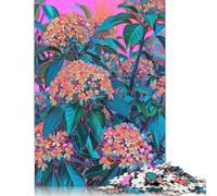 500 Pieces Colorful Psychedelic in Mount Laurel Puzzle Jigsaw Adults Jigsaw Difficulty Jigsaw Educational Game Toy Family Decoration 500pcs (52x38cm)