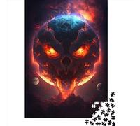 500 Pieces Creative Jigsaw Puzzles Planet Of Devil Jigsaw Puzzles Rectangular Puzzle Educational Toy Gift for Adults 500pcs (52x38cm)