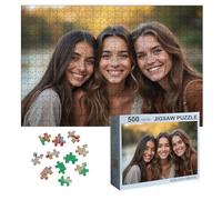 500 Pieces Custom Puzzle,Personalized Puzzle for Adults Custom Puzzles from Photos Halloween,Family,Holidays,Wedding Gift