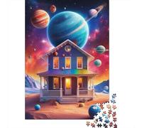 500 Pieces Fantasy Castle Jigsaw Puzzles Difficulty Jigsaw Puzzles Education Games Toys 500pcs (52x38cm)