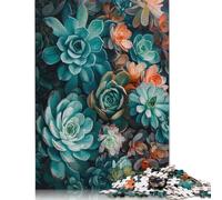 500 Pieces Floral Whispers Square Jigsaw Puzzles for Adults And Wooden Puzzles Children Puzzles 500pcs (52x38cm)