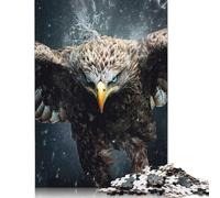 500 Pieces Flying Eagle in Wild Jigsaw Puzzles for Adults Puzzle Adult Jigsaw Puzzle Puzzles for Adults Teens 500pcs (52x38cm)