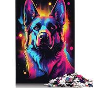 500 Pieces 'Fox Art Nouveau Wildlife Jigsaw Puzzle Wooden Puzzles for Teenagers Gifts Home Decoration Puzzle Toys 500pcs (52x38cm)