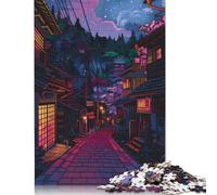500 Pieces Future City Space Puzzle Puzzle Jigsaws for Adults Jigsaw Puzzles for Adults Teenagers 500pcs (52x38cm)