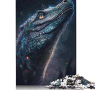 500 Pieces Galaxy Crocodile Puzzles Jigsaw Difficulty Puzzle Jigsaw Educational Games Toy 500pcs (52x38cm)