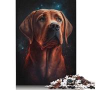 500 Pieces Galaxy Labrador Puzzles Jigsaw Difficulty Puzzle Jigsaw Educational Games Toy 500pcs (52x38cm)