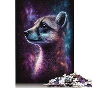 500 Pieces Galaxy Meerkat Jigsaw Puzzles Adults Difficulty Jigsaw Puzzles Education Toys Games 500pcs (52x38cm)